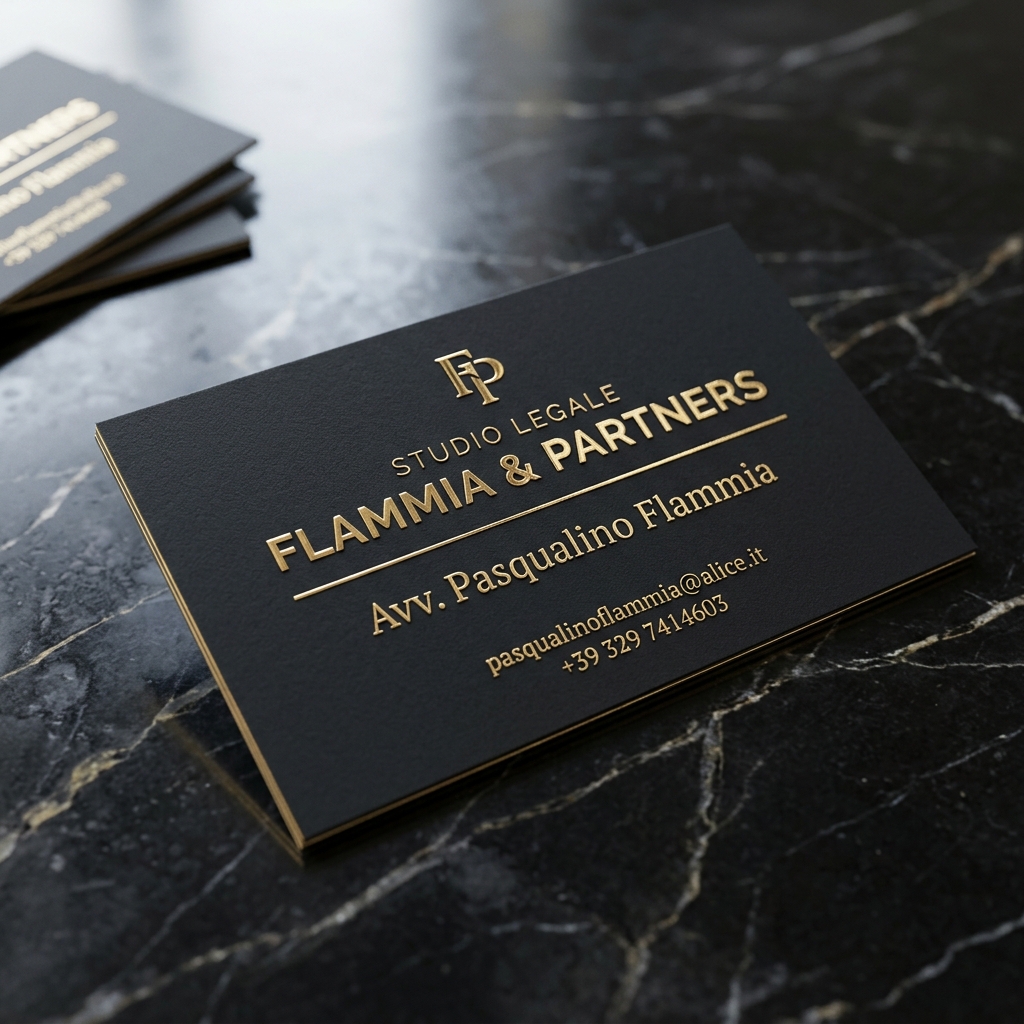 Business card Avv. Pasqualino Flammia
